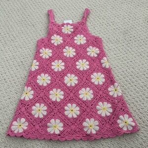 Zara Crochet Toddler Dress